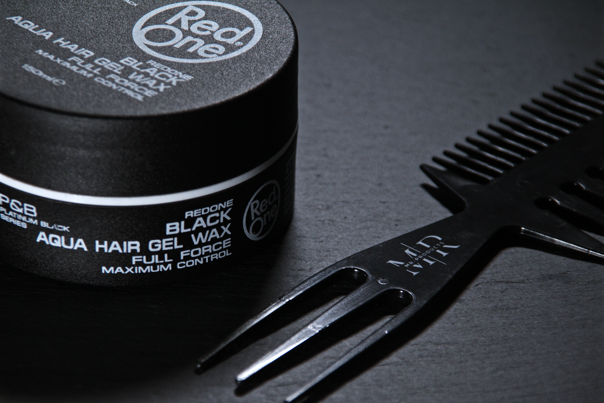 RedOne Aqua Hair Wax Full Force Black 6er Pack 6x150ml Haarwachs Styling NEU