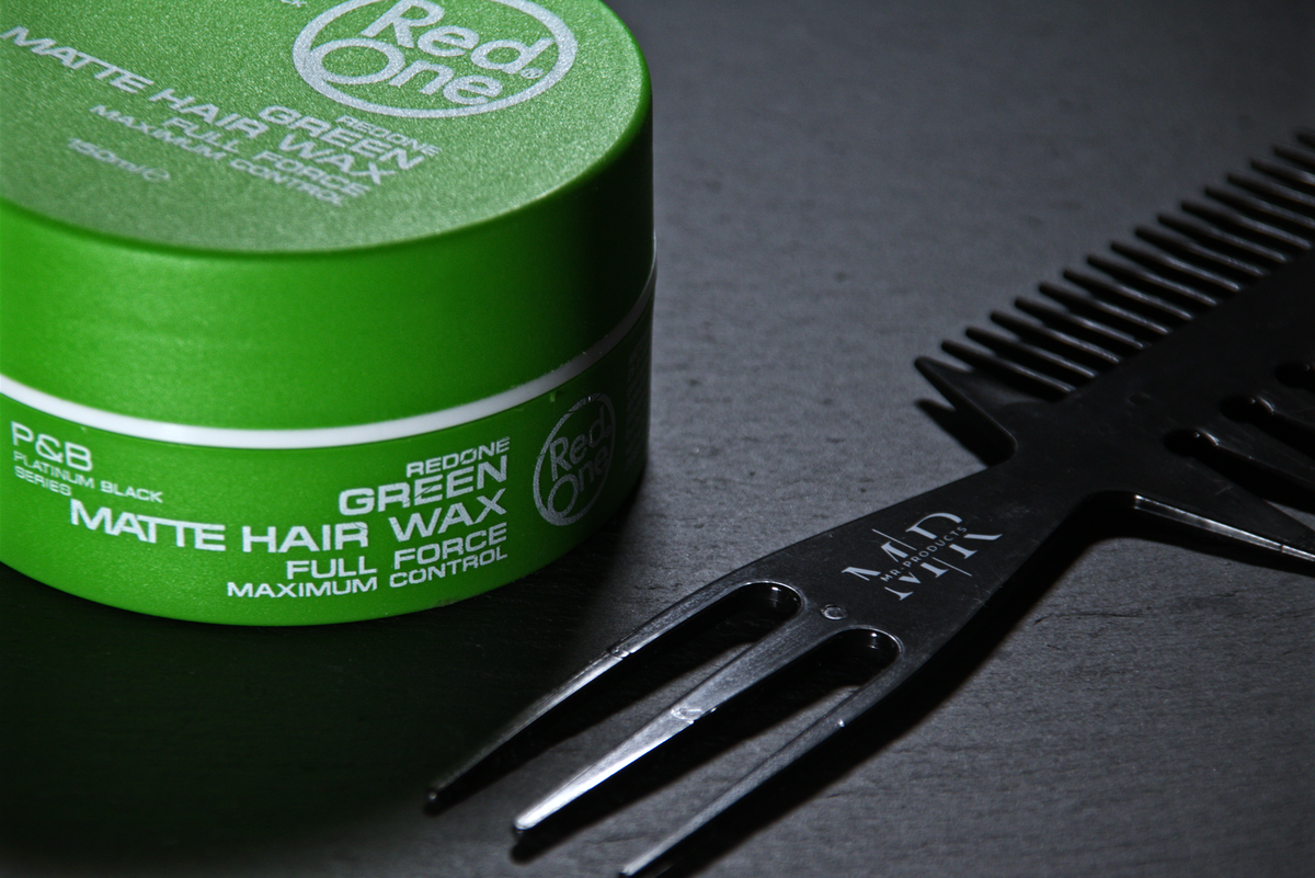 RedOne Green Matte Wax Full Force 3er Pack 3x150ml Haarwachs Matt Styling NEU