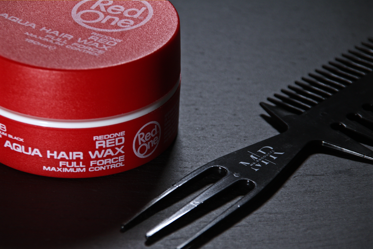 RedOne Aqua Hair Wax Full Force Red 3er Pack 3x150ml Haarwachs Styling NEU